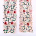 【クーポンあり】 インドリボン インド 刺繍 リボン 幅70mm 約50cm 切売り 商用利用可 手芸 インド リボン 刺繍 ハンドメイド 店 専門店 雑貨 サリー装飾 アショカレース