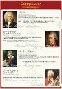 作曲家 ファイル1 ミュージック クリアファイル 音楽 ピアノ 発表会プレゼント