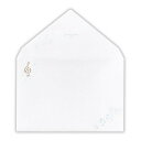 Hallmark,ミュージック【レターパッド用封筒 /ハッピートーン】,封筒,ホールマーク,音楽,ピアノ発表会プレゼント