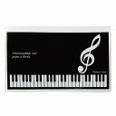 Piano line エチケットマスクケース（ト音記号）,ピアノ発表会プレゼント,記念品