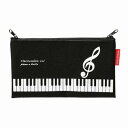 Piano line 4ポケットペンケース(ト音記号),ピアノ発表会プレゼント,記念品