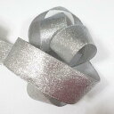 ラッピング リボン 054 銀 ギフト 約幅65mm×長さ1m切売