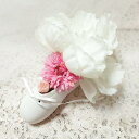 トウシューズ小ピンク 造花 フラワーアレンジメント 016 バレエ発表会 プレゼント