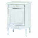サイドテーブル HAMPTON ハンプトン シリーズ アンティークホワイト RT-1365AW メーカー直送 姫家具 おしゃれ おすすめ かわいい 白家具