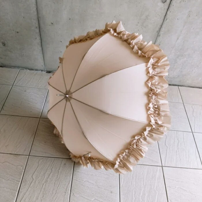 傘 レディース おしゃれ 長傘 レディース おしゃれ 傘 傘 フリル かわいい カサ フリル 日傘 晴雨兼用 ..