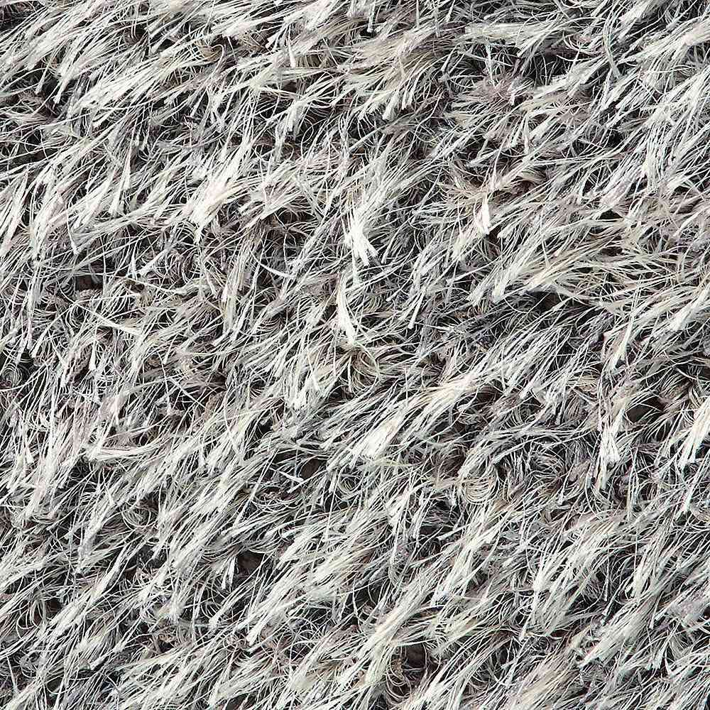 【11/20〜27日1:59ポイント2倍】ラグ マット 140cm×200cm フェザーグレー Herb Shaggy ハーブシャギー ..