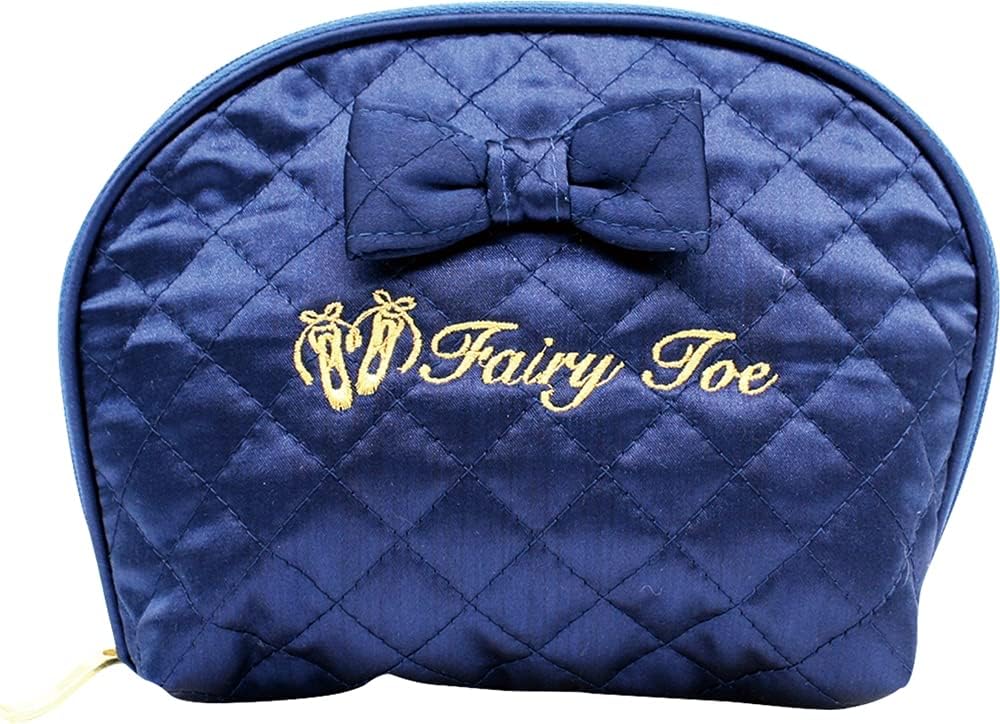 【11/20〜27日1:59ポイント2倍】ニックナック シェルポーチ ロイヤルネイビー コンパクト収納 金糸刺繍..