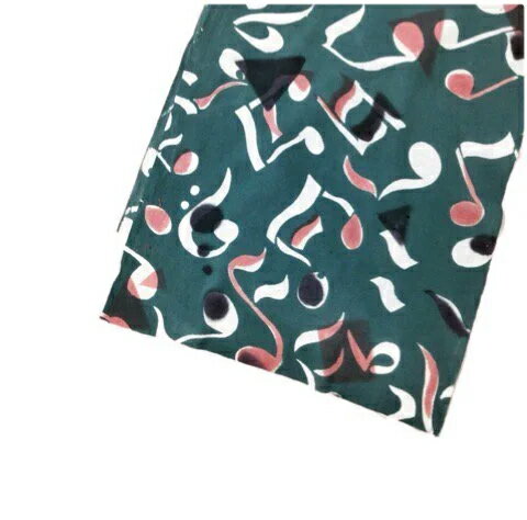 【12/4 20:00〜12/11 1:59ポイント2倍】音楽 音符 てぬぐい 手ぬぐい 手拭いおしゃれ 大池麻衣子 染色..