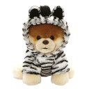 ぬいぐるみ バレエ GUND Boo ポメラニアン 犬 かわいい 衣装 ゼブラ柄 ふわふわ 人気 おすすめ 定番 ギフト プレゼント 女の子 お祝い