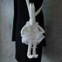 【再入荷】うさぎ ショルダーバッグ 白 ホワイト 大人 レディース レース バッグ Rabbit Bunny Bag ロリータ 発表会プレゼント 母の日 可愛い...