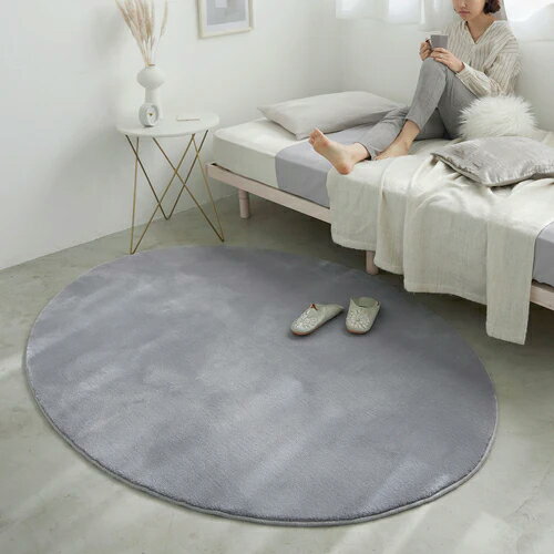 ラグマットスミノエHAKUグレー正...