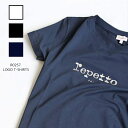 ＼18日いちばの日さらにP5倍／バレエ Tシャツ ジュニア 大人 【 Repetto レペット 】 ネイビー 白 ホワイト かわいい / レッスン 発表会 楽屋 土産 ギフト ピアノ デイリー