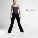 \Lineお友達いつでも300円OFFクーポン/【Wear Moi ウェアモア】UTAMI ウタミ スカート付ニットロングパンツ ブーツカット 大人用 バレエ ...