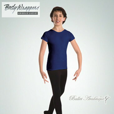 【Body Wrappers ボディラッパーズ】BWB400 ボーイズ Tシャツ【ボーイズバレエウェア】