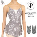 \Lineお友達いつでも300円OFFクーポン/【DANSE DE PARIS ダンスドパリ】アントワネットレオタード DOVE GREY ダブグレイ 大人 子...
