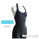 \Lineお友達いつでも300円OFFクーポン/【Harmonie ハーモニー】HW736ホールネックユニタード【大人 バレエレオタード】