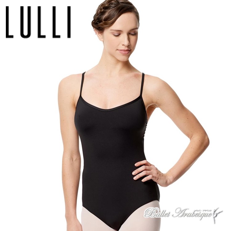 \Lineお友達いつでも300円OFFクーポン/【Lulli Dancewear リュリ ダンスウェア】LUB275 ADDIE アディ ブラパット付き 大人バレエレオタード キャミソール 1/2 【バレエアラベスク】