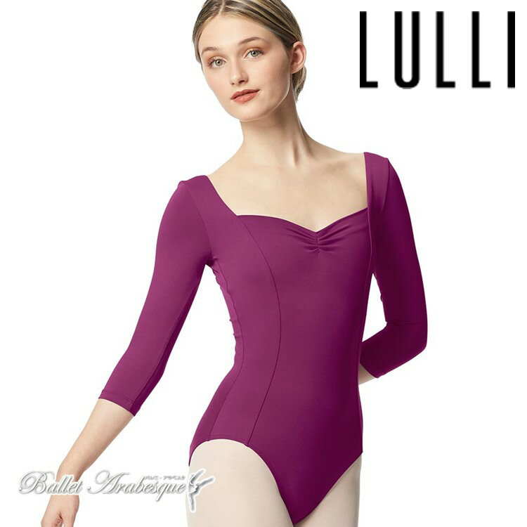 ＼LINEお友達300円OFF／【Lulli Dancewear リュリ ダンスウェア】LUB339 ALLA アラ 大人バレエレオタード 長袖 1/2 【バレエアラベスク】