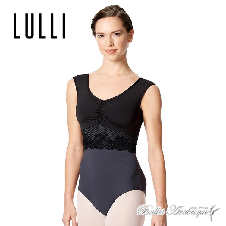 ＼Lineお友達300円OFF／【Lulli Dancewear リュリ ダンスウェア】LUF514 JOLANDA ヨランダ 大人バレエレオタード ワイドストラップ 【バレエアラベスク】