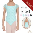\Lineお友達いつでも300円OFFクーポン/訳あり アウトレット 【Wear Moi ウェアモア】GIRLS ACANTE アカンテ 子供 ジュニア フローラルプリント ショートスリーブ レオタード スカート無し 直輸入 おしゃれ 【バレエ ショップ アラベスク】