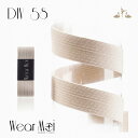 \Lineお友達いつでも300円OFFクーポン/バレエトゥシューズ用 ゴム 幅1.9cm 長さ50cm【Wear Moi ウェアモア】 DIV58 ポワント 用