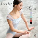 \Lineお友達いつでも300円OFFクーポン/バレエ キャプスリーブ レオタード 大人 ジュニア 【Wear Moi ウェアモア】NARCISSE ナルシス ...