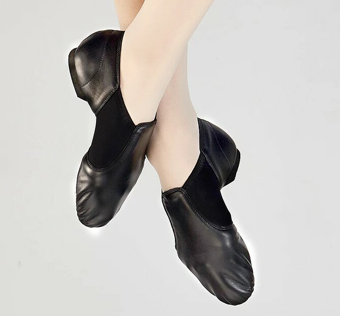DANCEYOU 革製 スリッポン ジャズシューズ