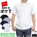 Hanes ヘインズ BEEFFY-T ビーフィー クルーネック ポケットTシャツ ティーシャツ 半袖 メンズ パックTシャツ 白 黒 グレー ネイビー 無地 ...