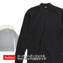 【最大1000円オフクーポン対象】Healthknit ヘルスニット モックネック 長袖Tシャツ ロンT サーマル ワッフル 無地 カットソー 52002 メン...