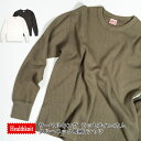 Healthknit ヘルスニット クルーネック 長袖Tシャツ ロンT サーマル ハニカム 無地 カットソー サーマルキング 52023 メンズ レディース ス...