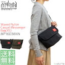 マンハッタンポーテージ Manhattan Portage メッセンジャーバッグ ショルダーバッグ ワックスドナイロン Casual Messenger Bag ワックスナイロン MP1603WXN メンズ レディース 