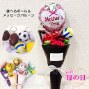 母の日 プレゼント 花束 ボール キーホルダー 付き バルーン 母の日プレゼント 喜ばれる 花以外 誕生日 ブーケ プチギフト 発表会 バレエ ピアノ バルーン...