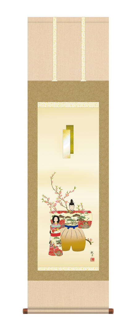 楽天市場】ひなまつり 桃の花(掛軸|アート・美術品・骨董品 楽天市場】ひなまつり 桃の花(掛軸|アート・美術品・骨董品