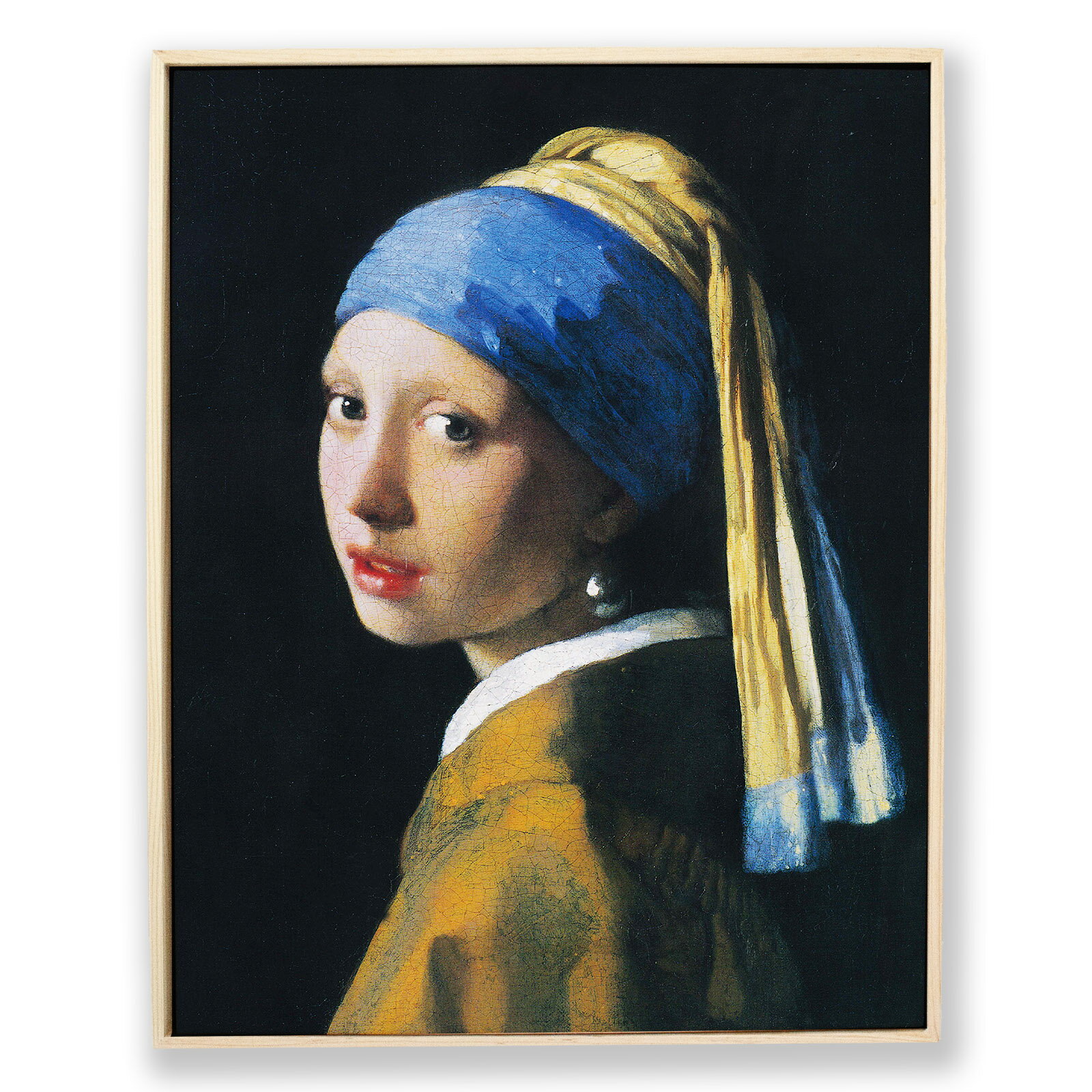 額入り絵画 フェルメール（ヨハネス・フェルメール）S30×40cm M40×50cm 額装 有名絵画 額入アート 絵画 額入り