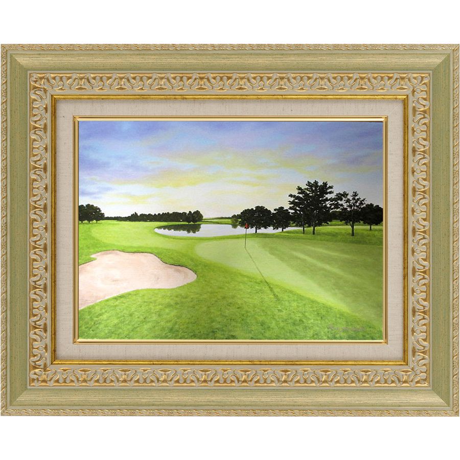 Amazon.co.jp: 黒木啓 奥入瀬1 F6号 受注制作 油彩画 油絵 風景