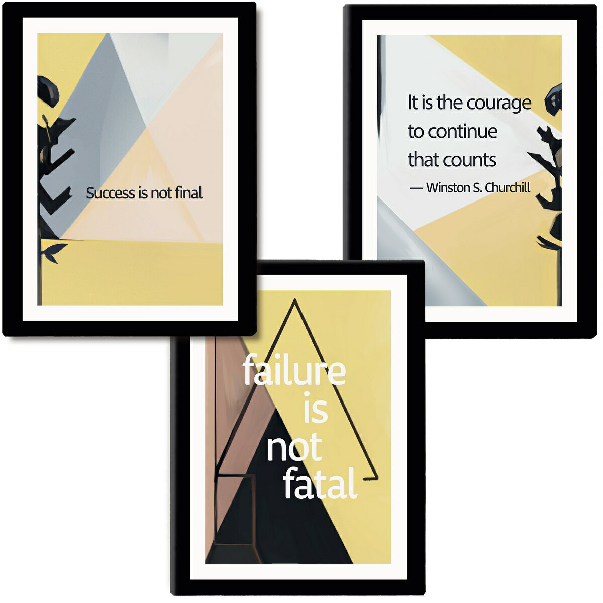 抽象画 キャンバス アート パネル abstract 北欧 絵画 インテリア 24cm×18cm 3枚組 日本製