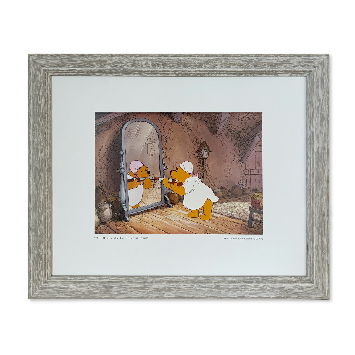 新品★くまのプーさん Winnie the Pooh イーヨ 油絵風 額縁 imgrc0093653931.jpg