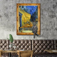 最上の品質 の壁紙 ウォールシール Ws 004 絵画 シール壁紙 ステッカー 送料無料 Ws 004 飾り付け グラフィック ウォールステッカー インテリア 貼ってはがせるウォールステッカー 夜のカフェテラス 猫足しシリーズ 装飾シール 部屋 賃貸 店舗 だまし