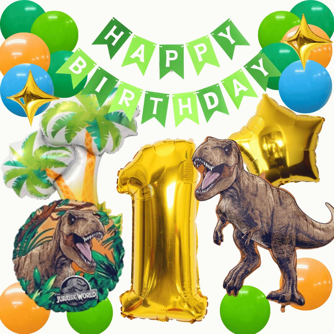 【新作】ジュラシック・ワールド ティラノサウルス・レックス T-REX 誕生日 飾り付けセット 恐竜 ダイ..