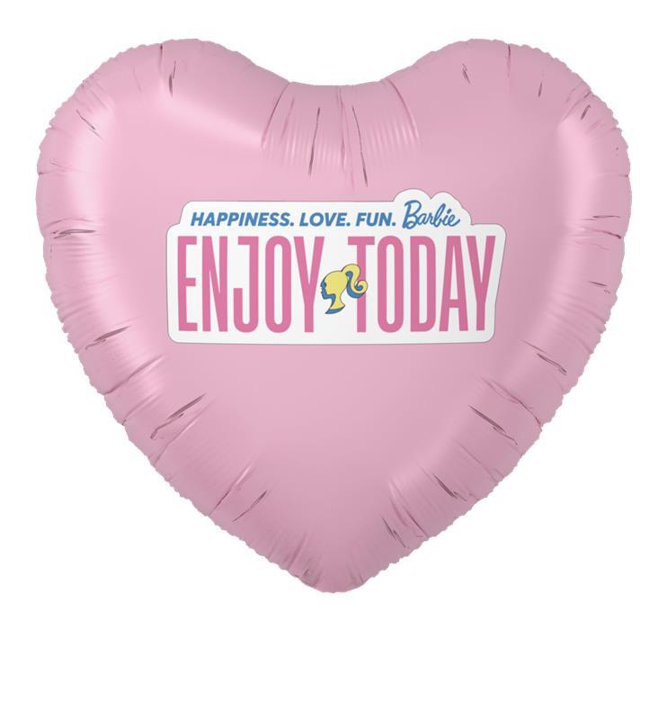 樂天商城 - IBハート14AT. Barbie ハピネスピンクPKG ヘリウムなし 風船 バルーン 誕生日 バースデーバルーン パーティー 結婚式 プレゼント 開店祝い 飾りかわいい おしゃれ ふうせん キャラクター バースデー プレゼント ヘリウムガス ギフト ウェディング 誕生日会 記念日