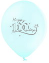 13インチパステル6色アソート100日DAYS 25個入