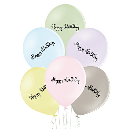 13インチ　メッセージバルーン【HAPPY BIRTHDAY-009】10個入 2