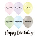 13インチ メッセージバルーン【HAPPY BIRTHDAY-016】10個入
