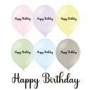 13インチ メッセージバルーン【HAPPY BIRTHDAY-017】10個入