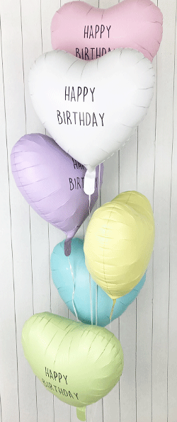 乐天商城 - 【空気でも利用可能♪】メッセージフィルムバルーン【HAPPY BIRTHDAY-04】1枚