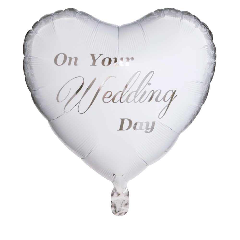結婚式 ウェディング 2次会 ウェルカムスペース Ibrexバルーン 14インチオンユアウェディングデイパッケージ入 ハート W29cm×H27.5cm 0201513201 　1セット(5袋入)