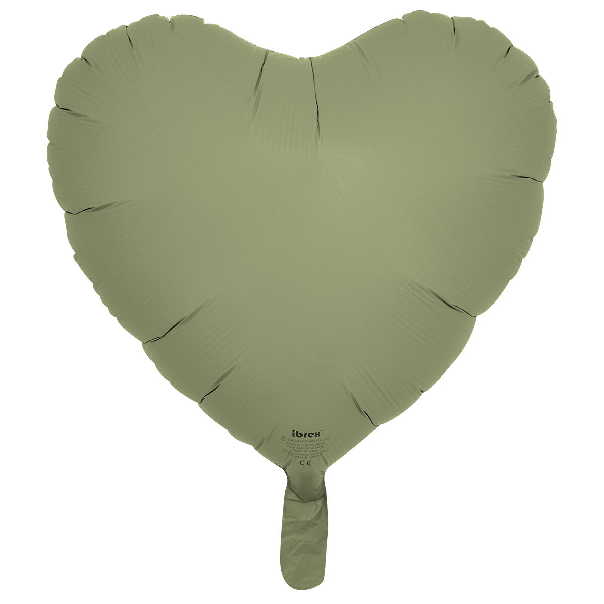 パーティー　サプライズ　ギフト　装飾　Ibrexバルーン　14インチセージパッケージ入　ハート　W30cm×H..