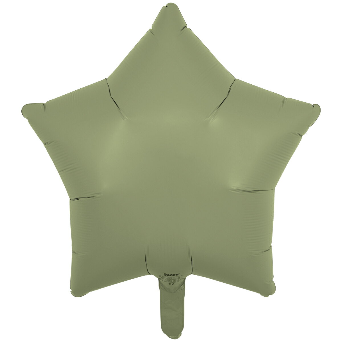 パーティー　サプライズ　ギフト　装飾　Ibrexバルーン　15インチセージパッケージ入　スター　W30cm×H..