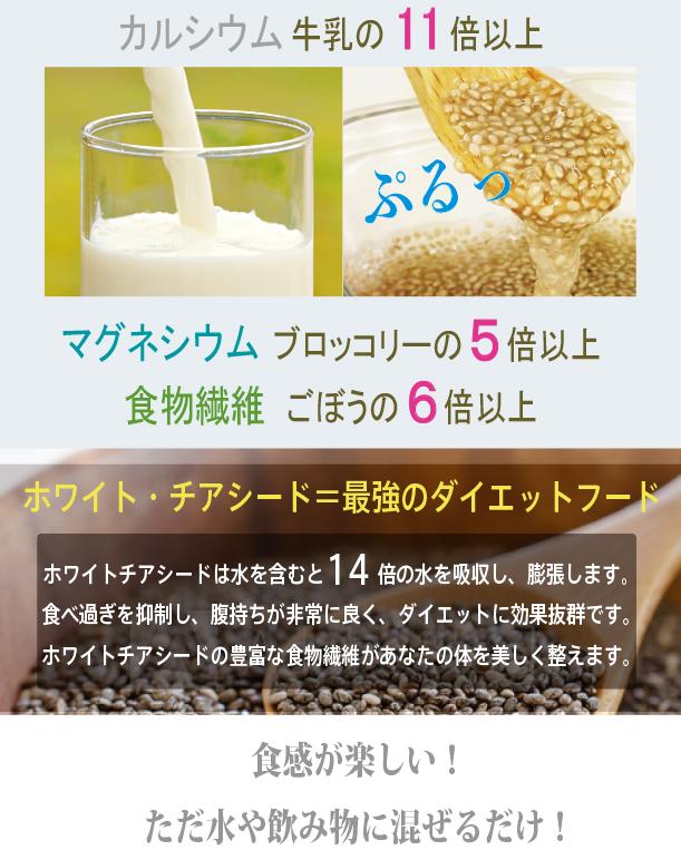 オーガニックホワイトチアシード 500g お腹 で 膨らむ 食品 お試し価格 ちょうどいい量 激安 ダイエット 賞味期限2021年1月31日(微生物検査の結果、2023年1月末までは安心してお召し上がり頂けます！) 賞味期限切 エコイート 通販 健康食品 スーパーフード 食物繊維