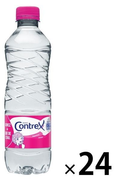 【コントレックス】500ml×24本 賞味期限2026年6月 ナチュラルミネラルウォーター コントレックス フランス 超硬水 飲料 水 送料無料 数..